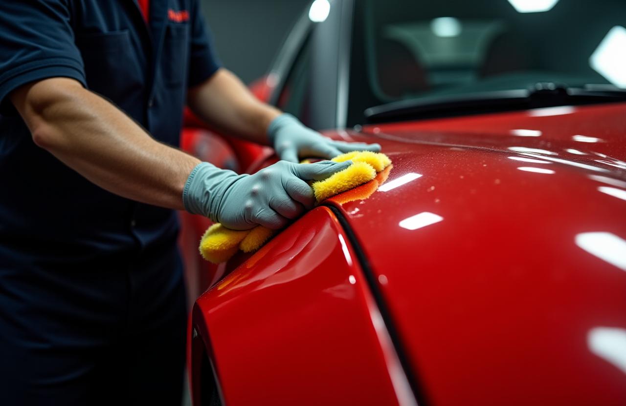 Luxury supercar and exotic vehicle detailing service
